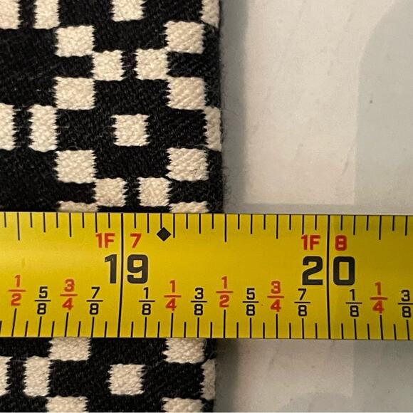 J Crew Black Cream Geometric Academia Office Sheath Dress NWT Size 8 - Picture 14 of 15